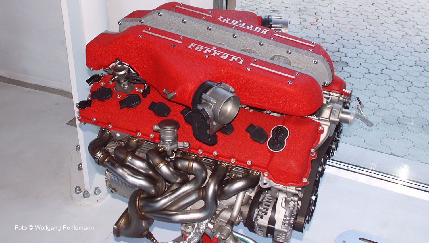 Ferrari 12-Zylinder F151EB 6262cc - Museo Casa Enzo Ferrari Modena - Foto © Wolfgang Pehlemann